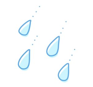 雨の日に髪がうねるのは？